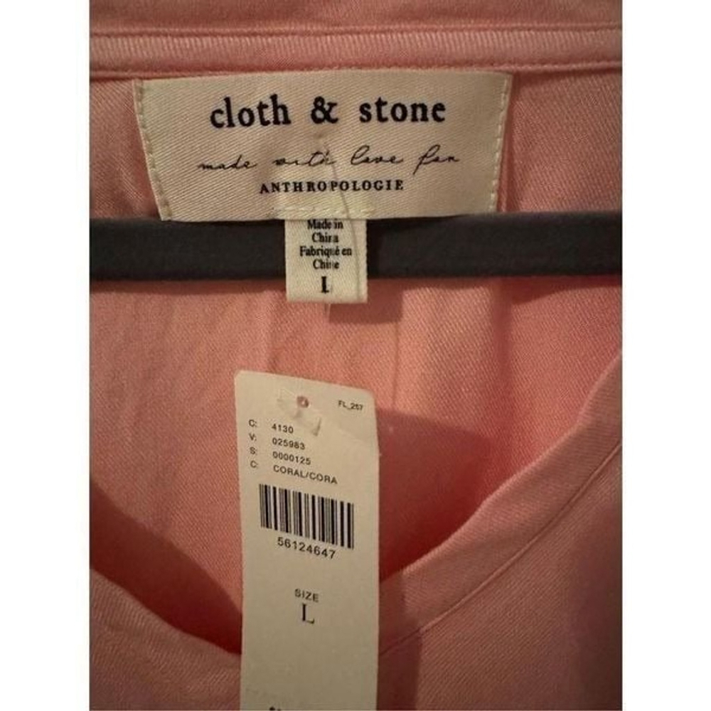 Anthropologie Pink Tunic Knee-Length Dress - Picture 3 of 4